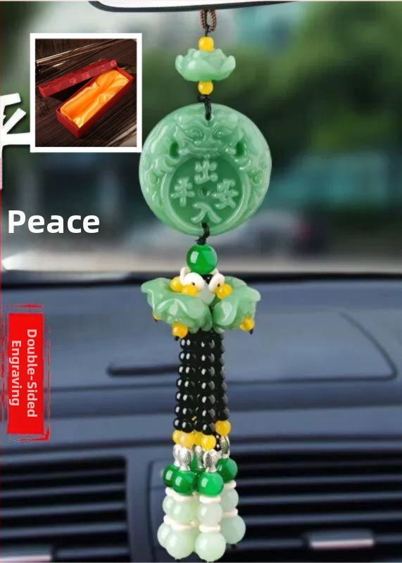 Automobilio pakabukas Che geming – Liuli, Tradicinio kinų stiliaus vidinė dekoracija, automobiliniai papuošalai