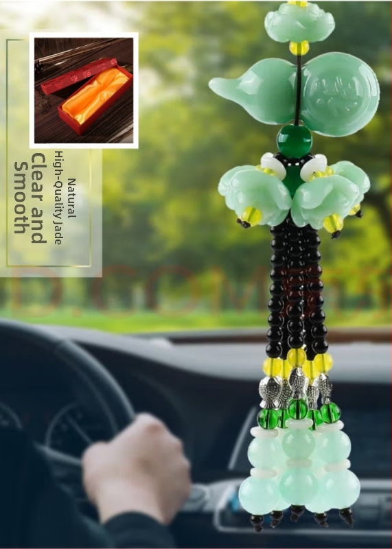 Automobilio pakabukas Che geming – Liuli, Tradicinio kinų stiliaus vidinė dekoracija, automobiliniai papuošalai