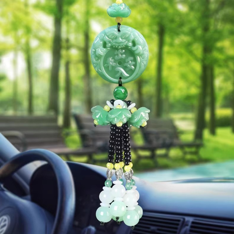 Автомобилна висулка Che geming – Liuli, традиционен китайски стил, интериорна украса, аксесоари за автомобил