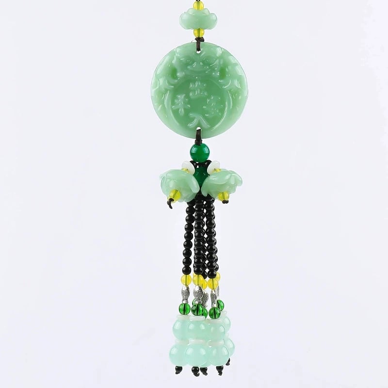 Автомобилна висулка Che geming – Liuli, традиционен китайски стил, интериорна украса, аксесоари за автомобил