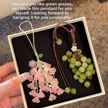 Somas karājams kulons, stikla materiāls, ielu stila, 2025. gada pavasara izlase