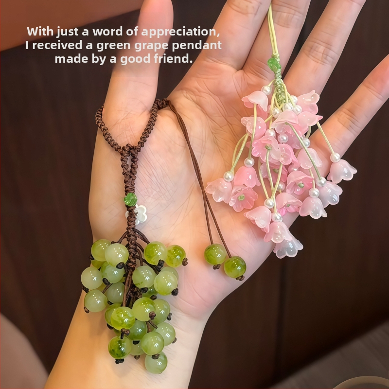 Somas karājams kulons, stikla materiāls, ielu stila, 2025. gada pavasara izlase