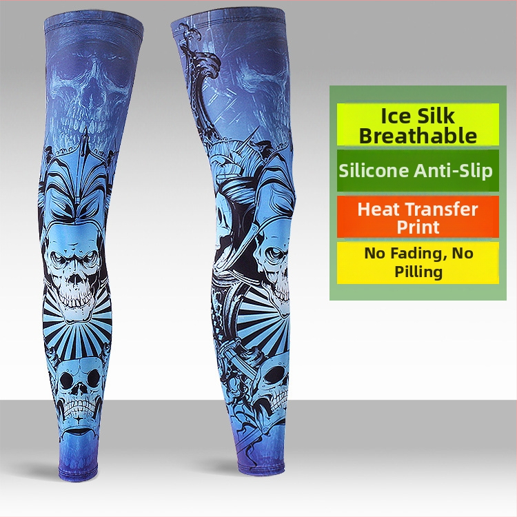 Ilgi kāju aizsargi no Lycra ar UV aizsardzību, piemēroti makšķerēšanai, riteņbraukšanai un āra sportam