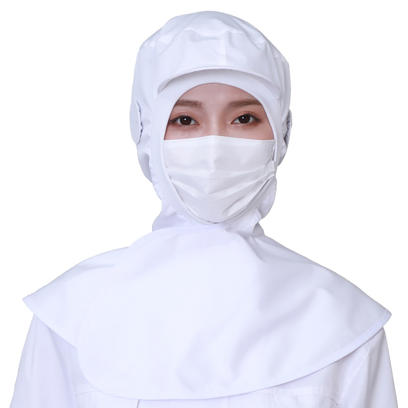 Șapcă de lucru din bumbac, cu bor scurt, vârf dom, culoare solidă, personalizare cu logo, pentru prelucrarea alimentelor