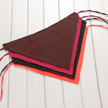 Adīta personāla cepure ar triāsstūra turbānu, logotipa druka, kokvilna