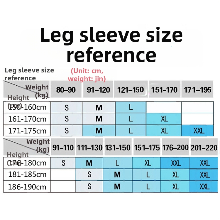 Garās leg sleeves no Ice Silk ar UV aizsardzību – vīriešiem un sievietēm, Lycra/Spandex audums, āra sporta veidi (zvejošana, riteņbraukšana, basketbols)