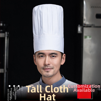 Unisex kokvilnas Twill pavāra cepure ar plakanu galiem, burta raksts, druka