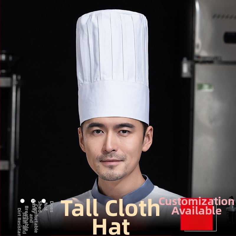 Unisex kokvilnas Twill pavāra cepure ar plakanu galiem, burta raksts, druka