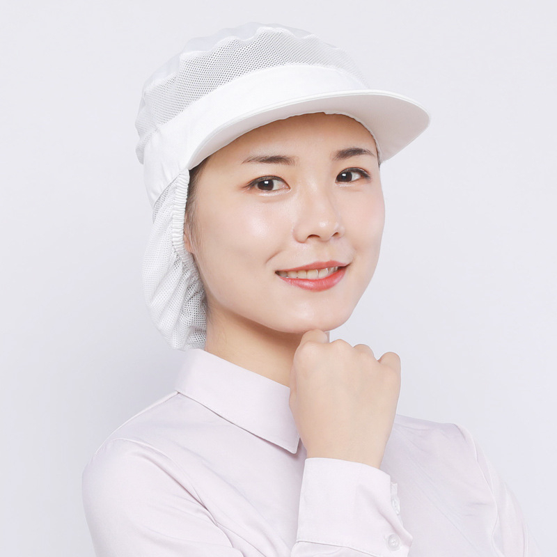 Pulovera kokvilnas cepure ar kupolveida virsu, galvas aizsardzība pret putekļiem, elpojošs dizains, drukāts logotips, personalizācija iespējama; piemērota vasarai, pavasarim un rudenim