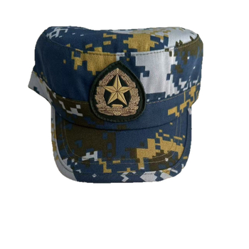 Καπέλο με επίπεδη κορυφή, Unisex πολυεστέρας, ύφανση warp knit, σχέδιο ριγών, κοντό γείσο, άνοιξη 2025