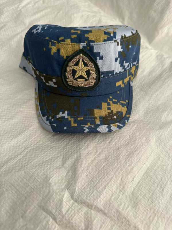 Καπέλο με επίπεδη κορυφή, Unisex πολυεστέρας, ύφανση warp knit, σχέδιο ριγών, κοντό γείσο, άνοιξη 2025