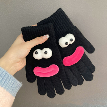 Unisex pamučne rukavice sa podijeljenim prstima za zimu i jesen, tople