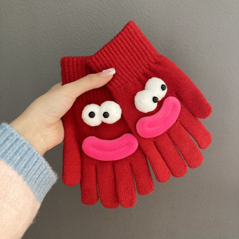 Unisex pamučne rukavice sa podijeljenim prstima za zimu i jesen, tople