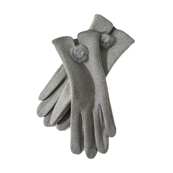 Ženske termalne rukavice Derong velur za jesen i zimu, korejskog stila, s osjetljivošću na dodir i debelom podstavom