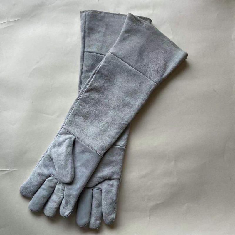 Γάντια συγκόλλησης από δέρμα αγελάδας Yingshuo — για ηλεκτροσυγκόλληση, ναυπηγείο και κατασκευές