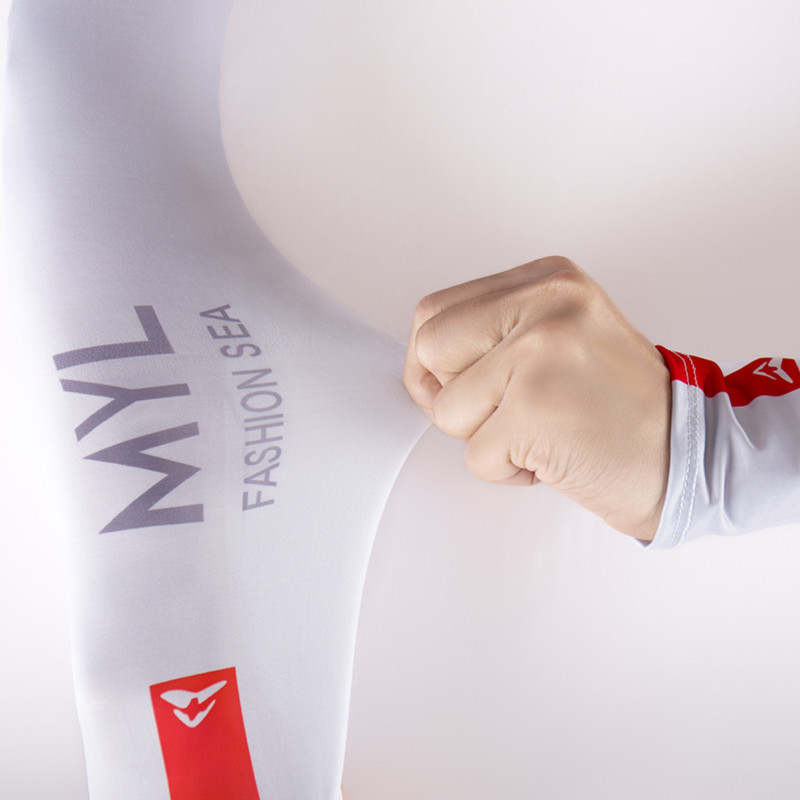 Zaštitne rukavne navlake za muškarce, Ice Silk materijal, poliester i spandex smjesa, UV zaštita, za vanjsku upotrebu