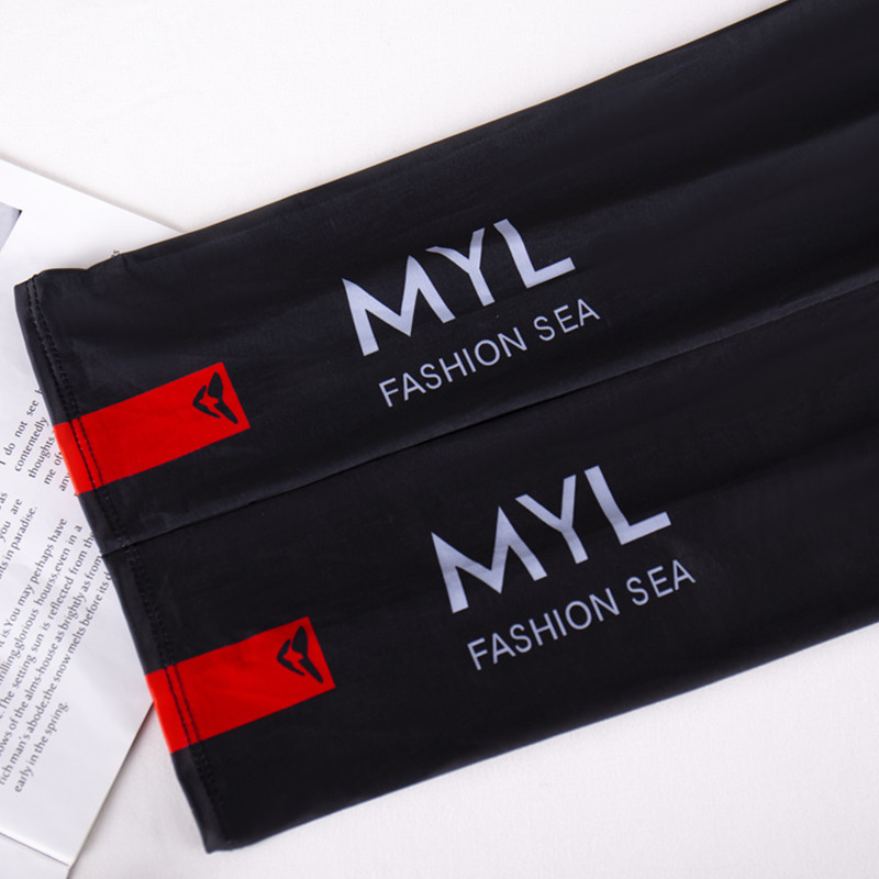 Zaštitne rukavne navlake za muškarce, Ice Silk materijal, poliester i spandex smjesa, UV zaštita, za vanjsku upotrebu