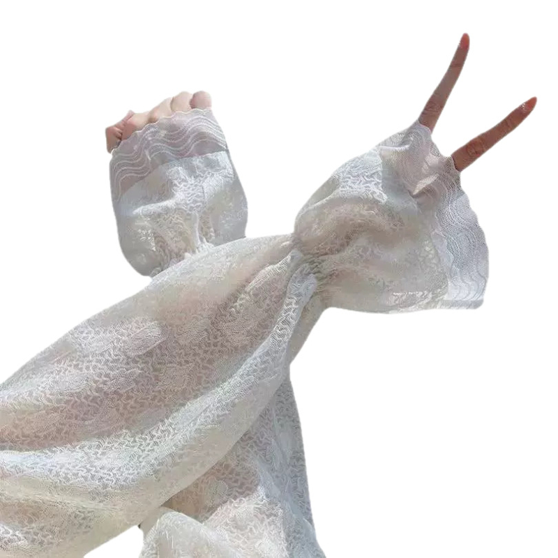 Letni mrežasti rukav zaštita od sunca za žene; stil: dama, lijepa, slatka; glavni materijal: poliester; sadržaj vlakana: 81–95%; sezona: ljeto 2024