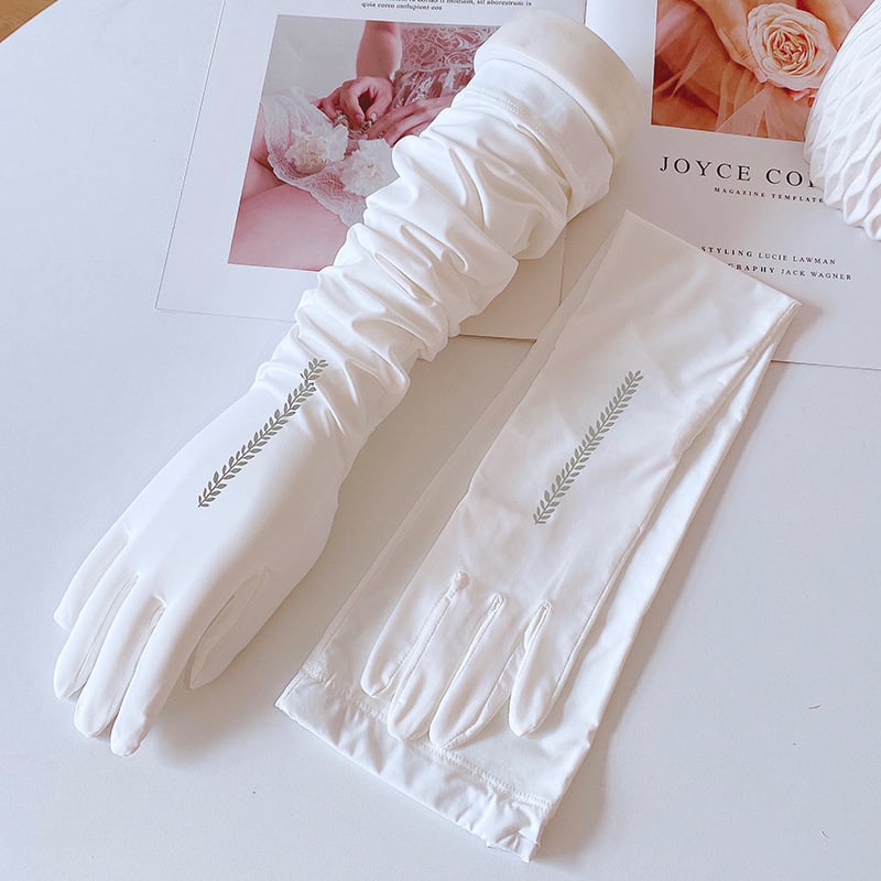 Ljetne rukave za zaštitu od sunca, Ice Silk tkanina, glavni materijal poliester, udio 81-95%, prozračni, protuklizni