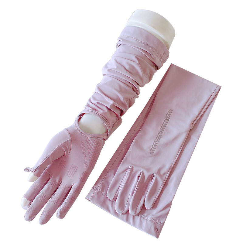 Ljetne rukave za zaštitu od sunca, Ice Silk tkanina, glavni materijal poliester, udio 81-95%, prozračni, protuklizni