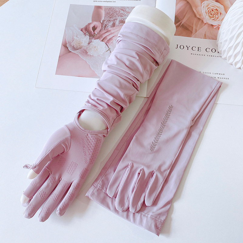 Ljetne rukave za zaštitu od sunca, Ice Silk tkanina, glavni materijal poliester, udio 81-95%, prozračni, protuklizni