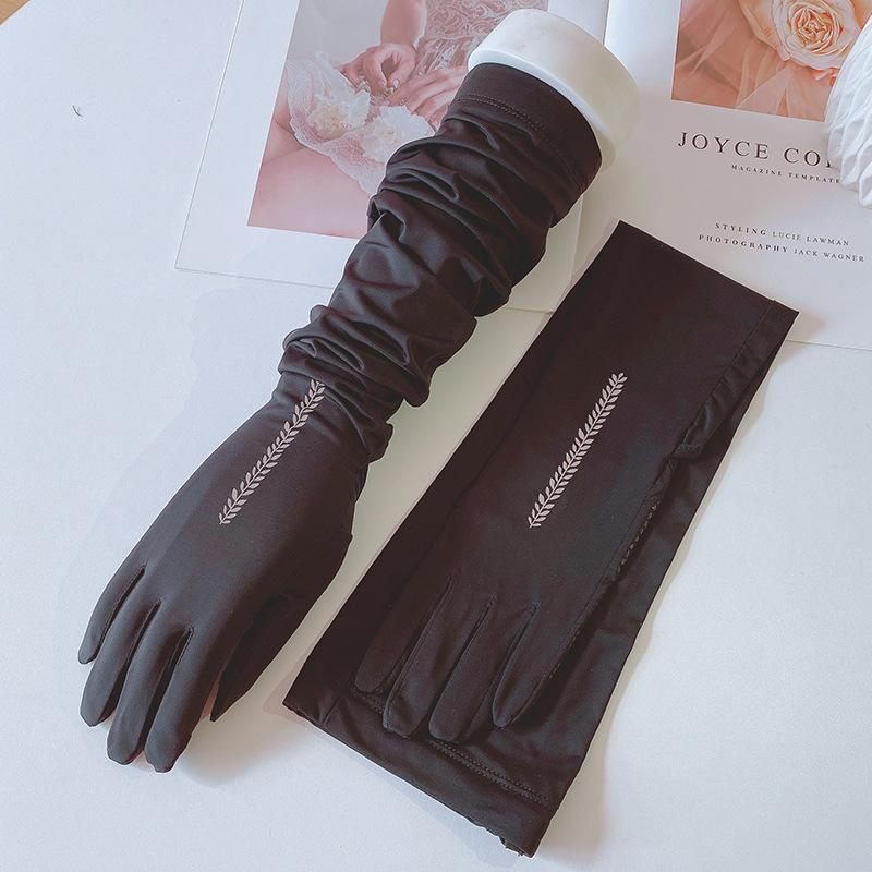 Ljetne rukave za zaštitu od sunca, Ice Silk tkanina, glavni materijal poliester, udio 81-95%, prozračni, protuklizni