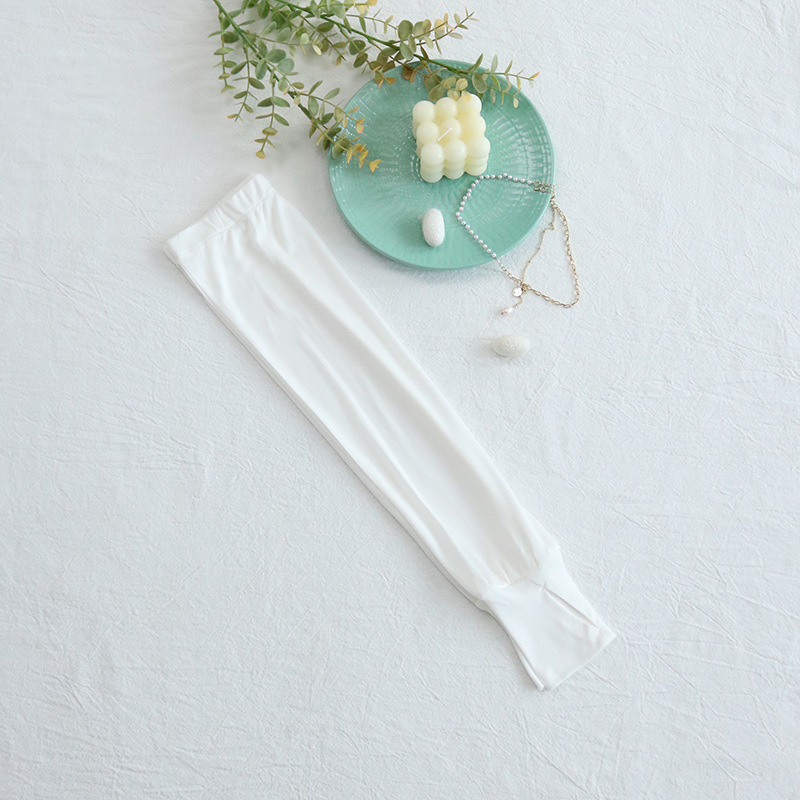 Μακριές μεταξωτές μανίκες προστασίας από τον ήλιο, με μισά δάχτυλα, διαπνέουσες, για οδήγηση (95-100% μετάξι)