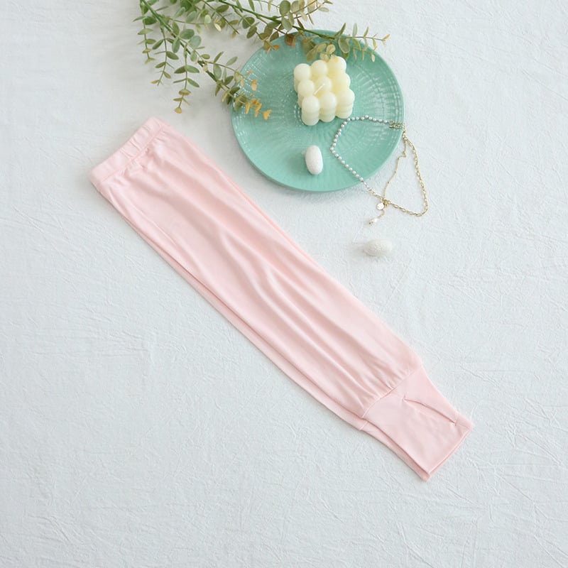 Μακριές μεταξωτές μανίκες προστασίας από τον ήλιο, με μισά δάχτυλα, διαπνέουσες, για οδήγηση (95-100% μετάξι)