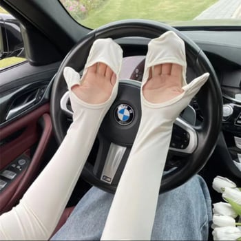 Letné rukávy na bicykel, priedušný Ice Silk materiál, UV ochrana, pre ženy, zmes Nylon/Viscose