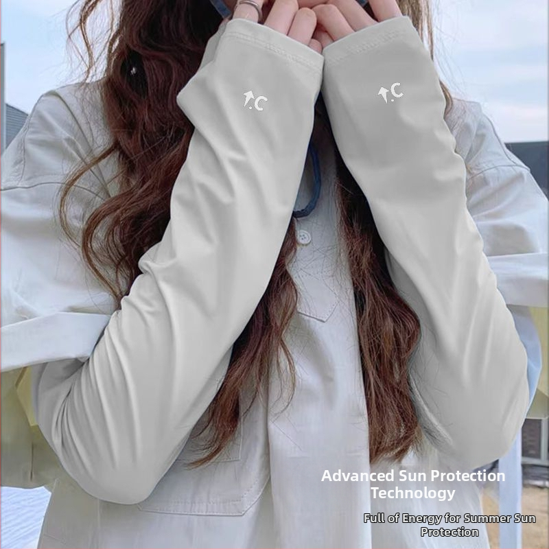 Arm sleeves s UV ochranou Ice Silk, jar 2025, nylonová tkanina, obsah 71–80%