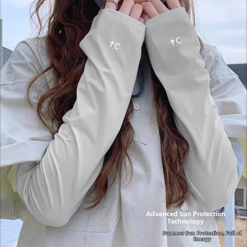 Arm sleeves s UV ochranou Ice Silk, jar 2025, nylonová tkanina, obsah 71–80%