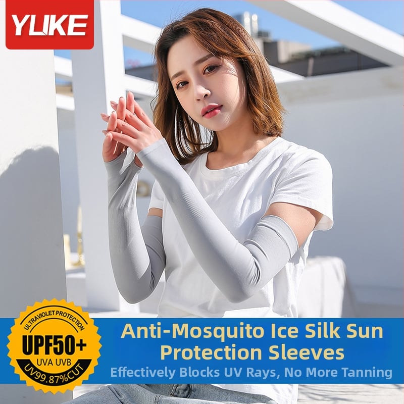 Dugi rukavi od najlona i spandeksa s logom, UV zaštita, unisex, za outdoor aktivnosti