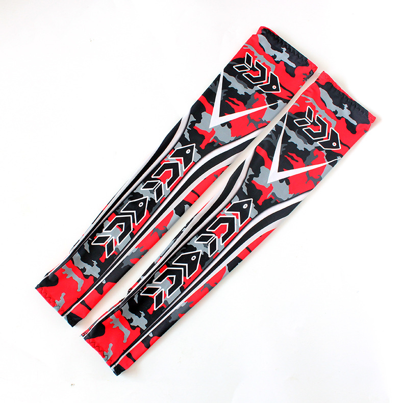Vanjski rukav za zaštitu od sunca s kamuflažnim uzorkom, Milk Silk tkanina, unisex, odrasli