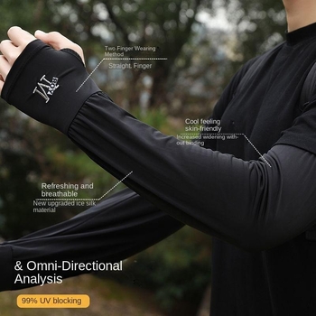 Napszemvédő karpánt Ice Silk (Viskóz) 81–95% Ins stílus, 2025 tavasz