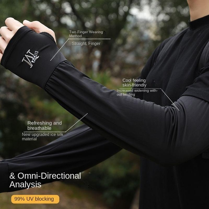 Napszemvédő karpánt Ice Silk (Viskóz) 81–95% Ins stílus, 2025 tavasz