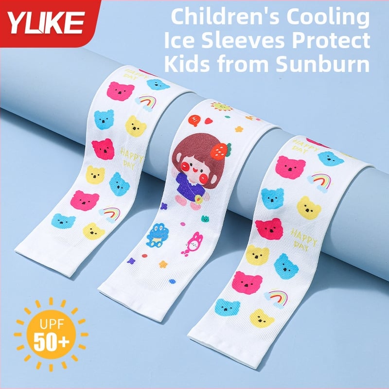 Dječje vanjske rukave od najlona – unisex, uzorak s lomljenim cvjetovima, UV zaštita