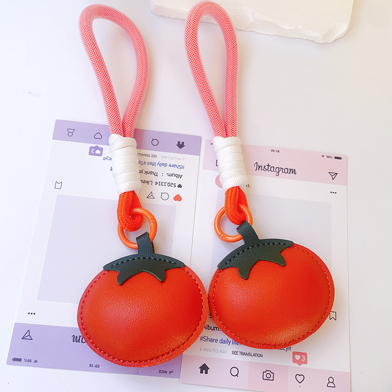 Rajzfilm Mickey Egér dizájnú telefonnyaklánc, PU bőr kulcstartóval és fonott zsinórral