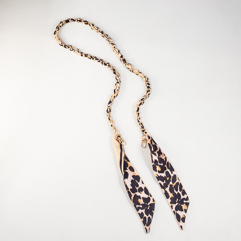 Λουράκι κινητού με πλεκτή αλυσίδα, μεταλλικό εξάρτημα επιχρυσωμένο με ηλεκτροπλατίωση, πολυεστερικό σχοινί, ιμάντας crossbody