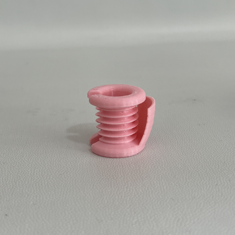 3D-принтиран протектор за пръст за кука за плетене • PLA пластмаса • мотив планини и морета • модерен арт стил • аксесоар за кука