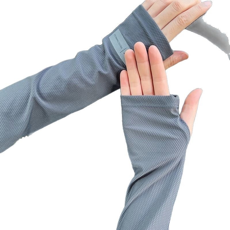 Expleagle Rukavi za ruke od ledenog svile s UV zaštitom, unisex, za vožnju i biciklizam