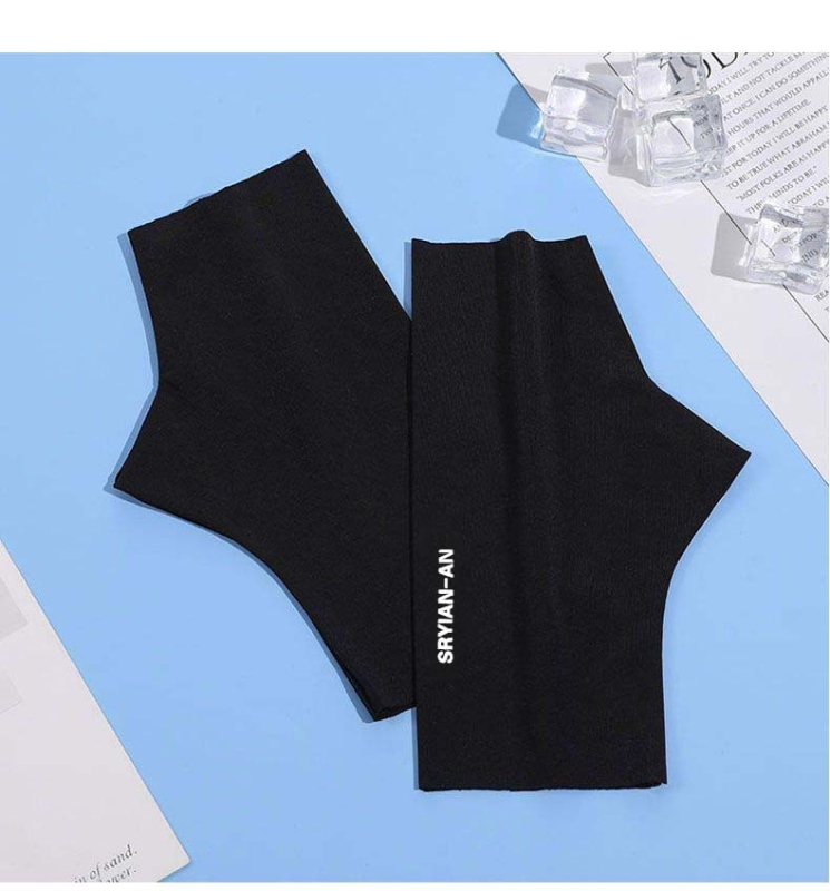 Női ice silk félujjas kesztyű UV védelem, egyszerű dizájn, ultra vékony, lélegző, érintőképernyős