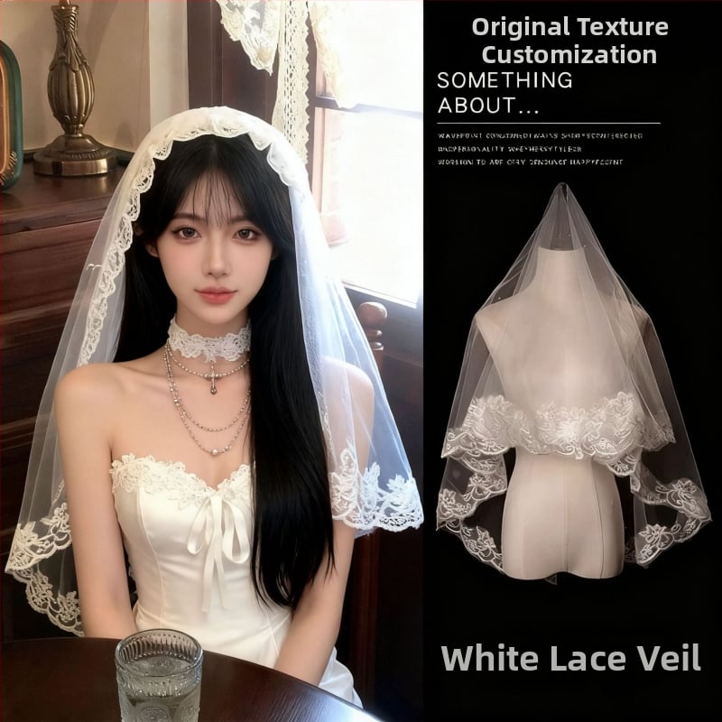 Gooti Lolita stiilis peakatte – lillekujuline kuju, sallilaadne disain, kangasmaterjal, 2025 sügisel väljalase