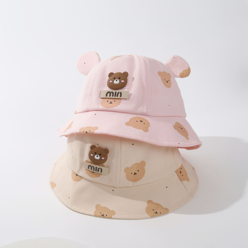 Bebina Fisherman kapa za sunce - lagana pamučna kapa za djecu, unisex, sladak dizajn