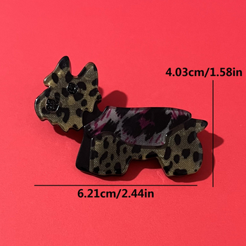 Akril Schnauzer kitűző, kézzel készített, rajzfilmszerű stílus, uniszex