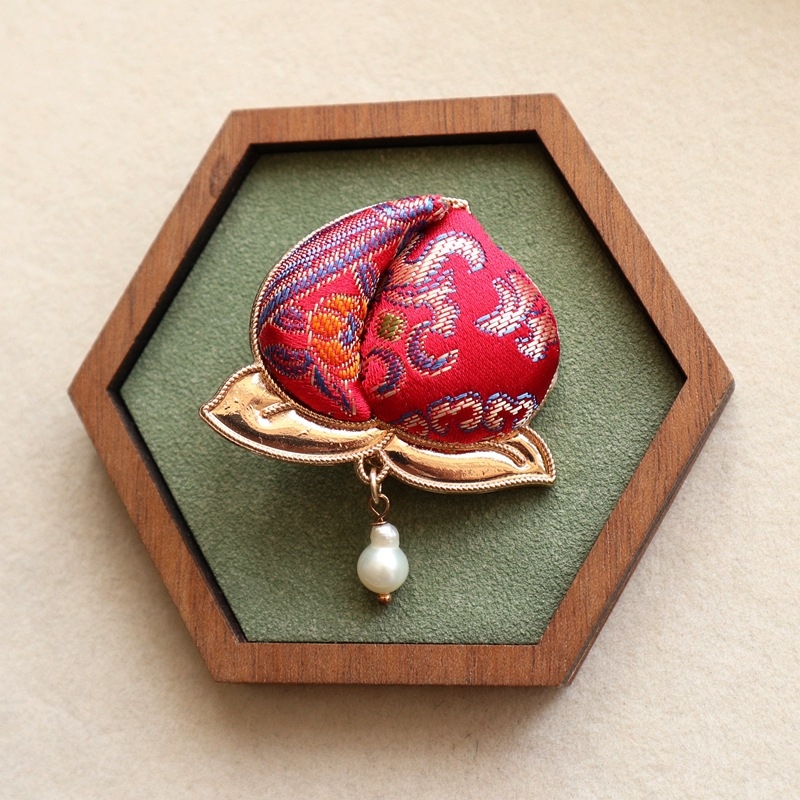 Καρφίτσα – κράμα, χειροποίητη, καλλιτεχνικό βιντάζ στυλ, κινεζικό στυλ, για μνημόνευση και δώρα