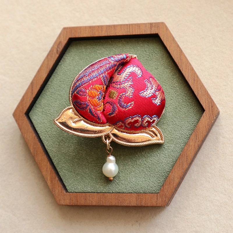 Καρφίτσα – κράμα, χειροποίητη, καλλιτεχνικό βιντάζ στυλ, κινεζικό στυλ, για μνημόνευση και δώρα