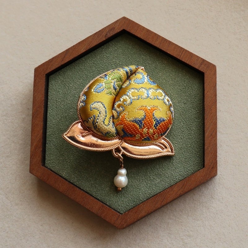 Καρφίτσα – κράμα, χειροποίητη, καλλιτεχνικό βιντάζ στυλ, κινεζικό στυλ, για μνημόνευση και δώρα