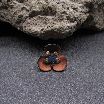 Textil virágos kitűző inghez és kabáthoz, uniszex, dekoratív, eredeti dizájn