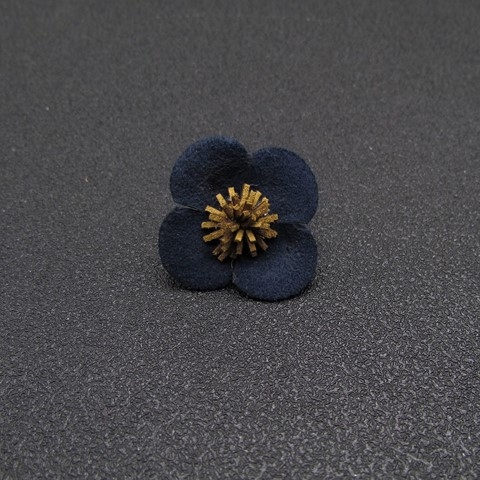 Textil virágos kitűző inghez és kabáthoz, uniszex, dekoratív, eredeti dizájn