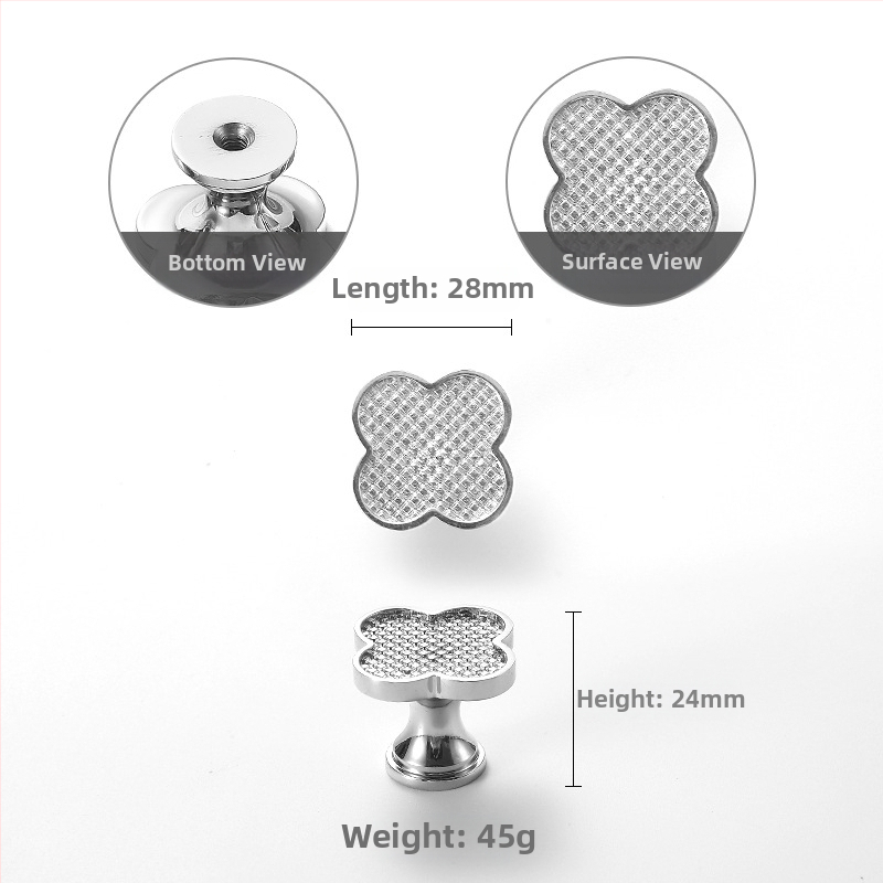 Kľučka na skriňu z medi v tvare ruže, model 301, pre dvere skriniek, skrine, vinotéky a zásuvky, moderný minimalistický štýl, ľahký luxus